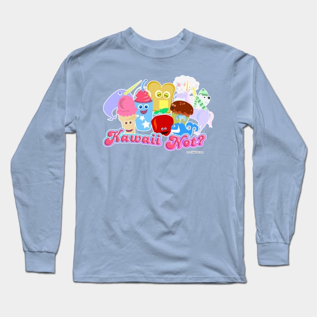 Kawaii Not? Long Sleeve T-Shirt by Tshirtfort